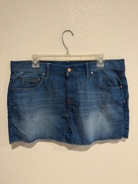 Gap 1969 Medium Wash Denim Mini Skirt 31p